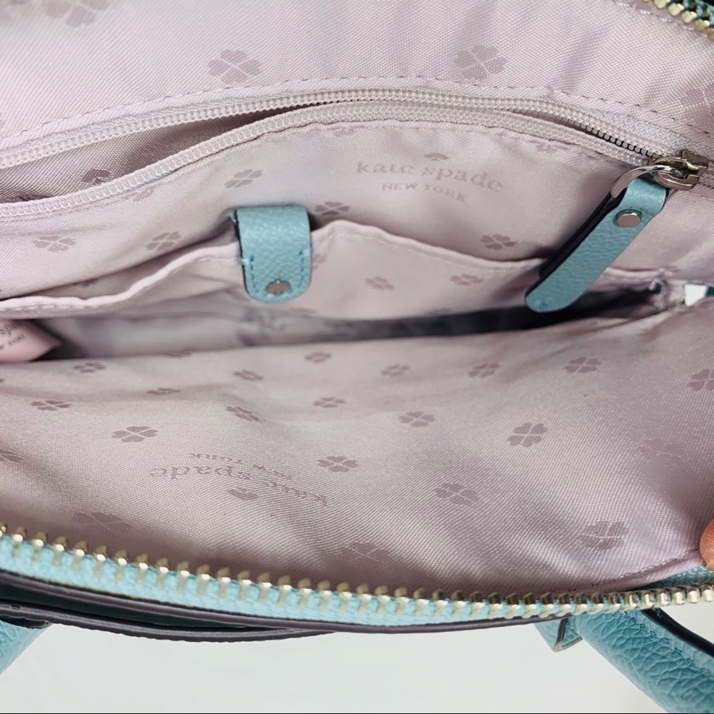 Kate spade medium Margaux bag hazy satchel Blue - Picture 4 of 7